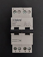 Модульний перемикач навантаження "1-0-2", 2p 25A ISKRA