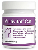 Витаминно-минеральная добавка для кошек Multivital Cat 90 таблеток
