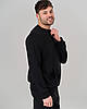 Чоловічий теплий домашній спортивний костюм 3-нитка з капюшоном Tiana Style) Однотон 44-52, фото 4