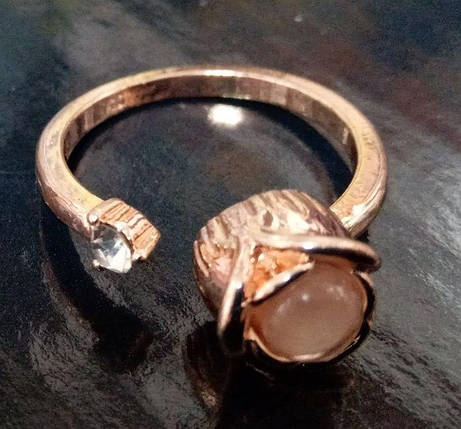 Безрозмірне кільце з проєкцією "Я тебе люблю" 100 мовами світу (KZ-010), фото 2