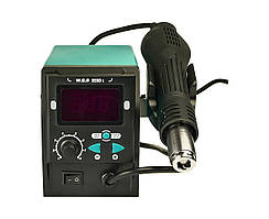 Паяльна станція WEP 959D-I термофен для паяння SMD, BGA, QFP, метал. корпус