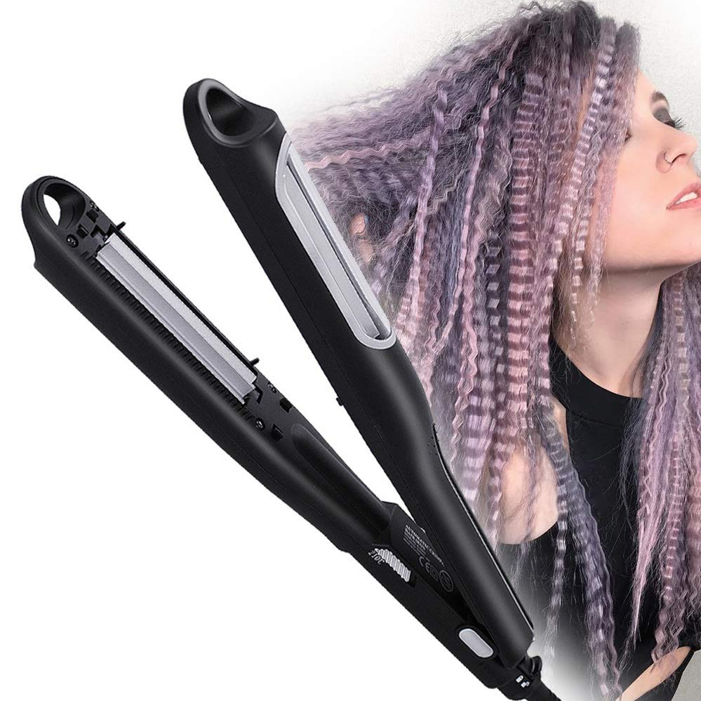 Плойка автогофре Hair Iron Automatic crimping XR 8808 утюжок гофре для об'єму волосся з керамічним покриттям