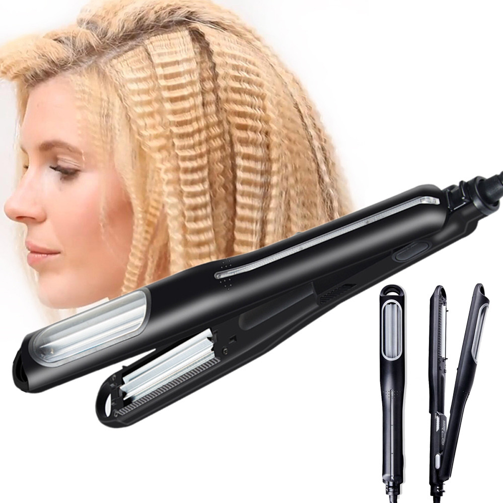 Плойка автогофре Hair Iron Automatic crimping утюжок гофре XR-8808 для об'єму волосся з керамічним покриттям