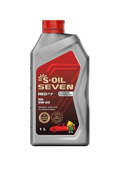Моторне мастило S-Oil Seven 5w20 Red #7 SN 1л