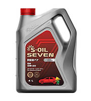 Моторне мастило S-Oil Seven 5w20 Red #7 SN 4л