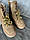 Жіночі замшеві черевики євро зима руді MAGZA Туреччина 36р., фото 3