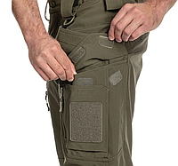 Штаны тактические MIL-TEC «Assault» (Размер S и XXL) SoftShell Ranger Green штурмовые брюки Хаки Олива для НГУ