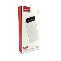 Оригинальный PowerBank Maximus 10000 mAh 5V 2.1A Мощный повербанк для телефона Портативный внешний аккумулятор 20000