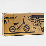 Велобіг дитячий CORSO 90215, колеса 12 дюймів, колеса EVA (піна), біговел, фото 2