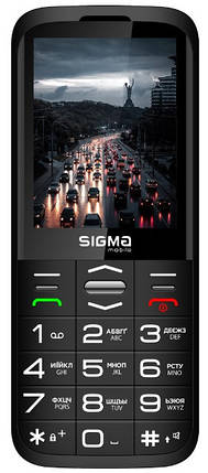 Телефон Sigma Comfort 50 Grace CF212 Black, фото 1