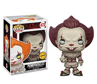 Фигурка Funko Pop Фанко Поп It Pennywise with boat Оно Пеннивайз с корабликом 10 см №472 Chase AEx Китай