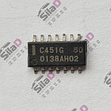 Мікросхема μPC451GR UPC451G C451G NEC корпус SOP14, фото 3