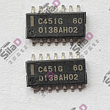 Мікросхема μPC451GR UPC451G C451G NEC корпус SOP14, фото 4