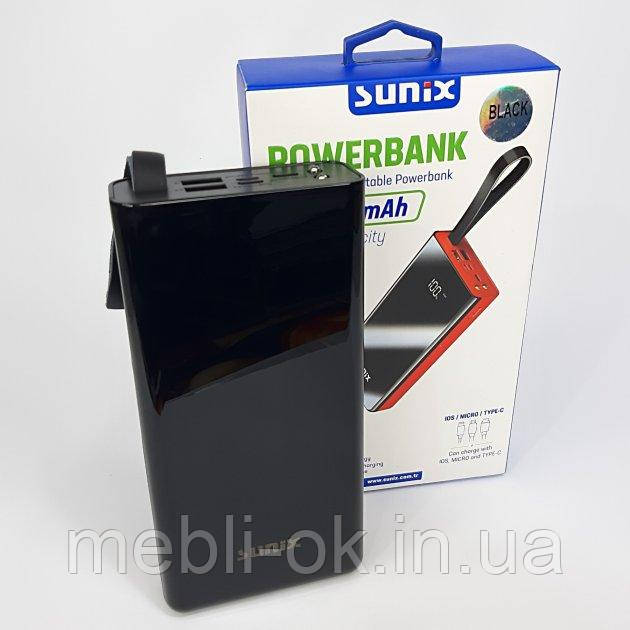 Повербанк SUNIX 30000 mAh з підсвіткою та індикатором заряду - фото 3 - id-p1744070451