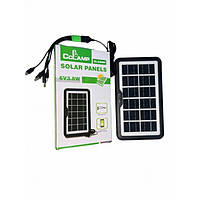 Зарядная панель солнечная, 5 клемм CcLamp CL-638WP 3.8W 6V IP65 Solar Panel