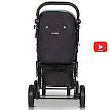 Прогулянкова коляска для двійні EasyGo Fusion Duo 2021, Iron/сірий, фото 3