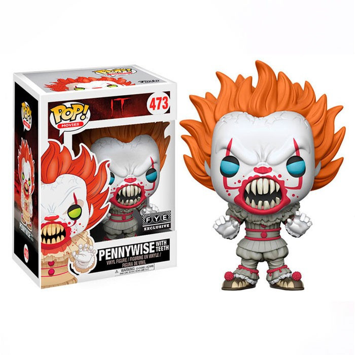 Фігурка Funko Pop Фанко Поп IT Pennywise(with teeth) Воно Пенівайз(з зубами) 10 см №473 AEx