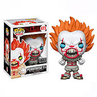 Фигурка Funko Pop Фанко Поп IT Pennywise(with teeth) Оно Пеннивайз(с зубами) 10 см №473 AEx Китай