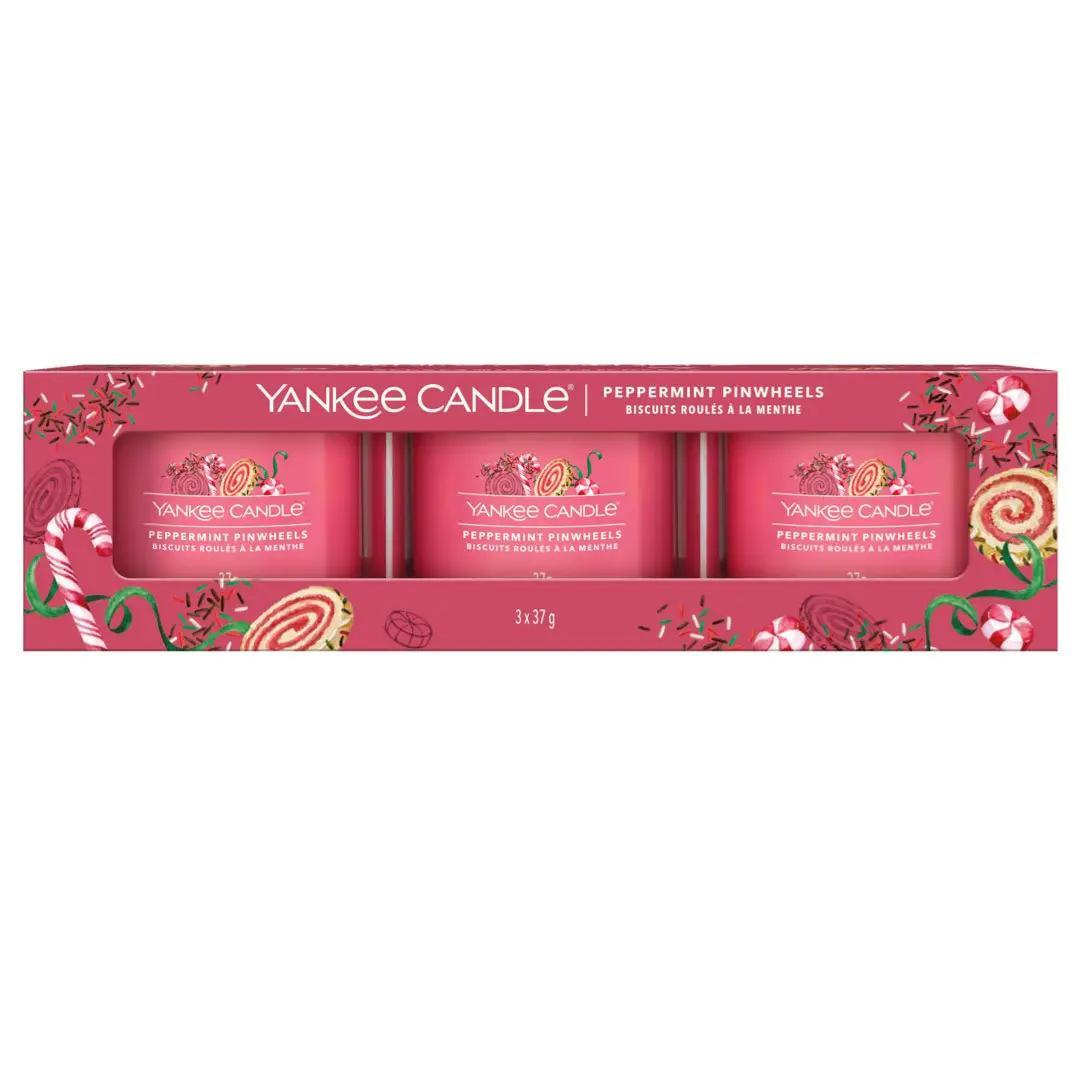 Ароматична свічка соєва М'ятні кільця YANKEE CANDLE США