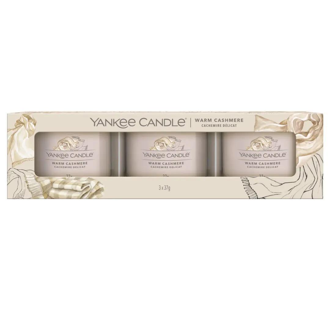Ароматична свічка соєва Теплий кашемір YANKEE CANDLE США