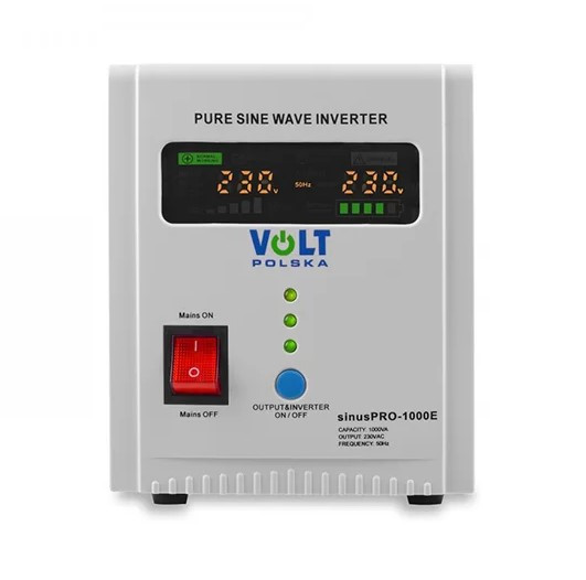 ДЖБ Volt Polska — SINUS PRO 1000 E 12/230 В (700/1000 Вт)