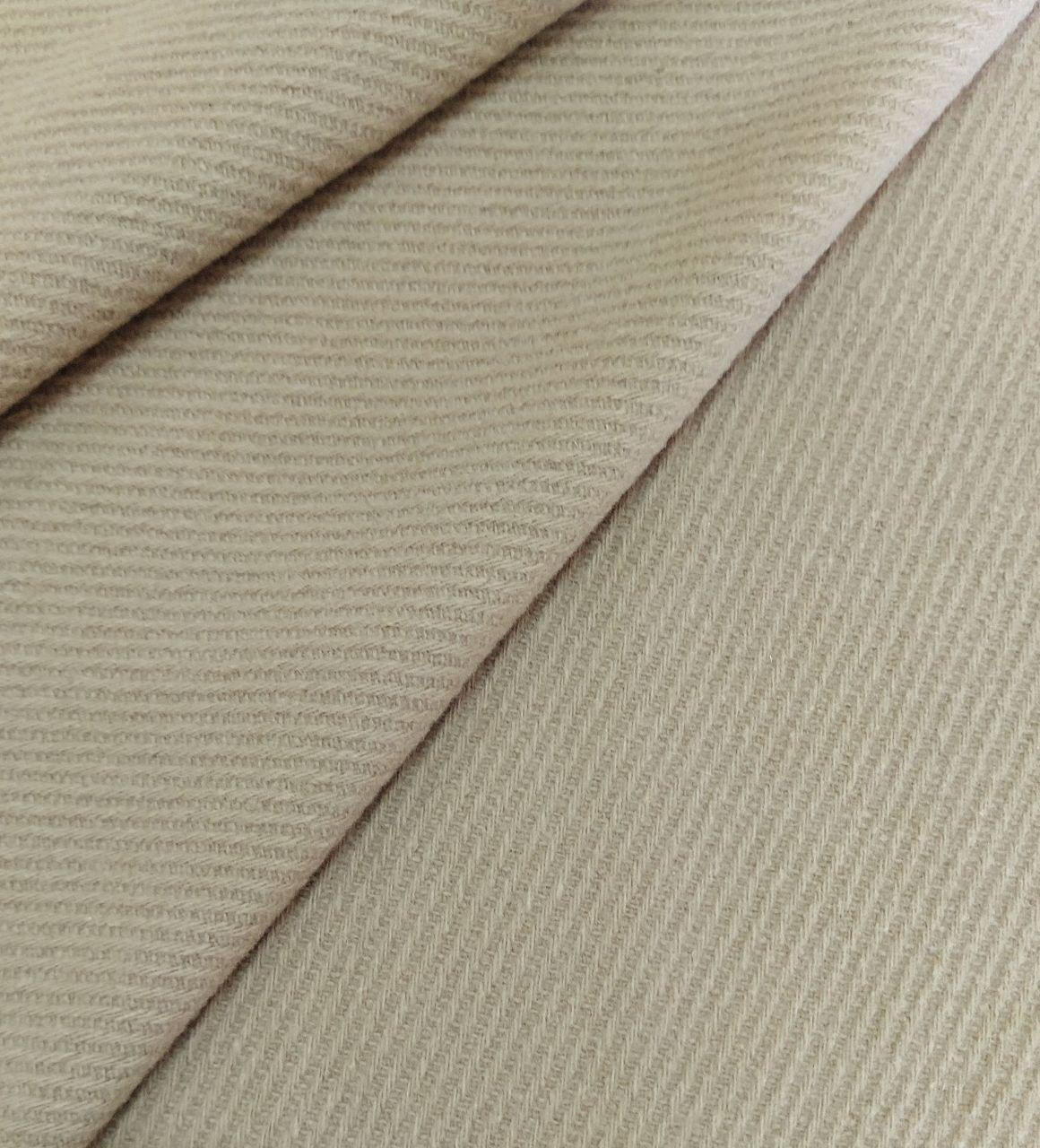 Пальтова вовняна діагональ колір пісочний, фото 1