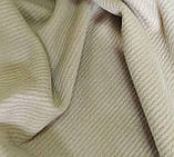 Пальтова вовняна діагональ колір пісочний, фото 2