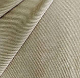 Пальтова вовняна діагональ колір пісочний, фото 5