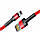 Кабель Baseus Cafule SE USB - Lightning 2.4A/1m (CALKLF-G09) (Red-Black), фото 3