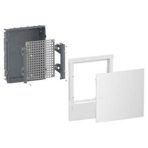 ЩИТ МУЛЬТИМЕДІЙНИЙ, 2 ряди/24 модулі, врізний, білі двері, Schneider Electric Resi9 MP MIP212FU, фото 2