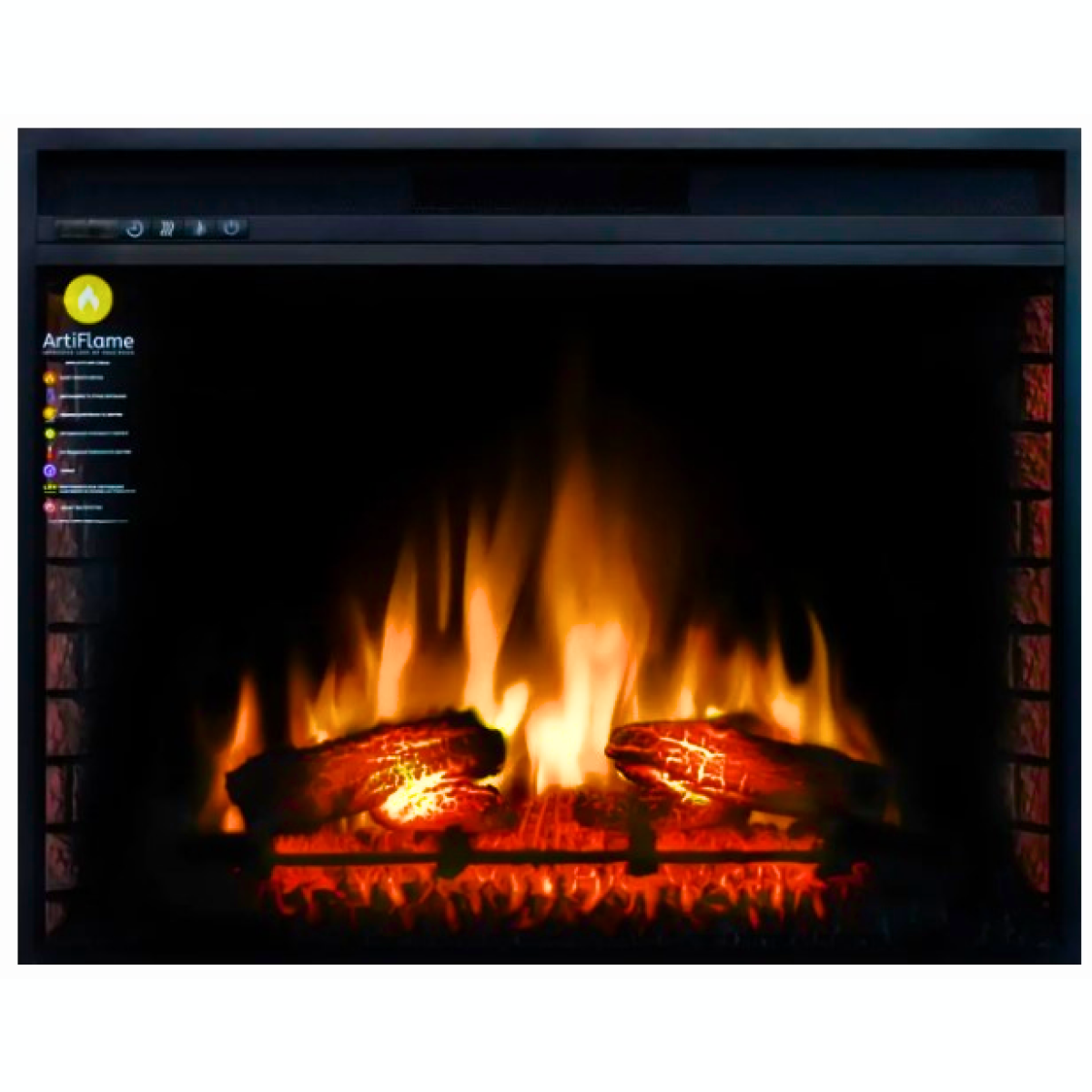 Електрокамін ArtiFlame AF33 (67.3 х 86.4 см)