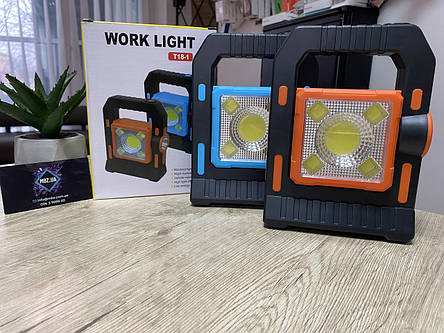 Світлодіодний Ліхтар переносний на сонячній батареї Work Light T18-1 micro USB, фото 1