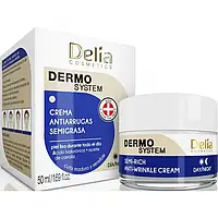 Крем для лица, антивозрастной Delia Dermo System Semi-Rich Anti-Wrinkle Cream