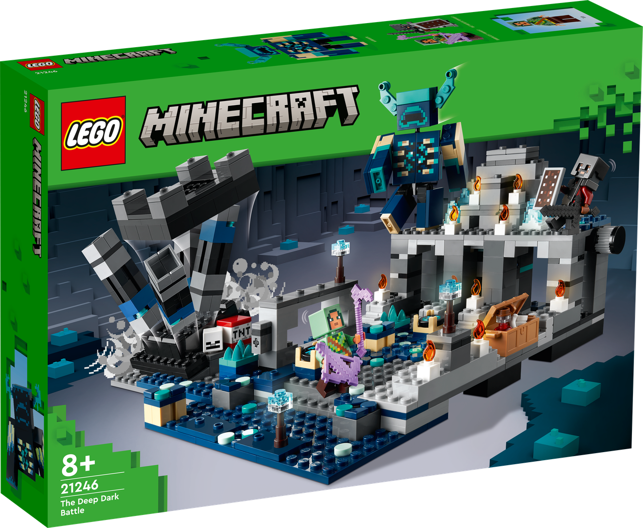 Лего Майнкрафт LEGO Minecrаft Битва в глибинній темряві [[21246]] (ID ...