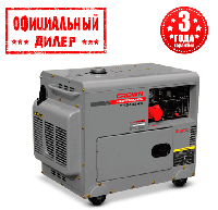 Дизельный генератор Crown CT34084S (5 кВт, 400 В) Топ 3776563