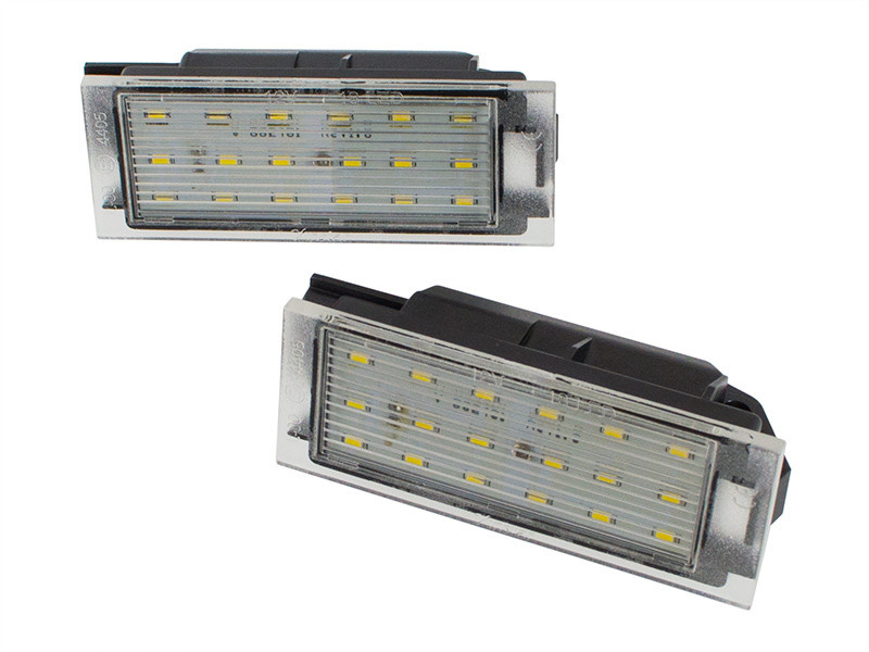 Renault Megane LED підсвітка номерного знака 1 пара (2 шт) Рено Меган