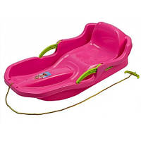 Санки дитячі Marmat Speed Bob (з гальмами) Рожевий