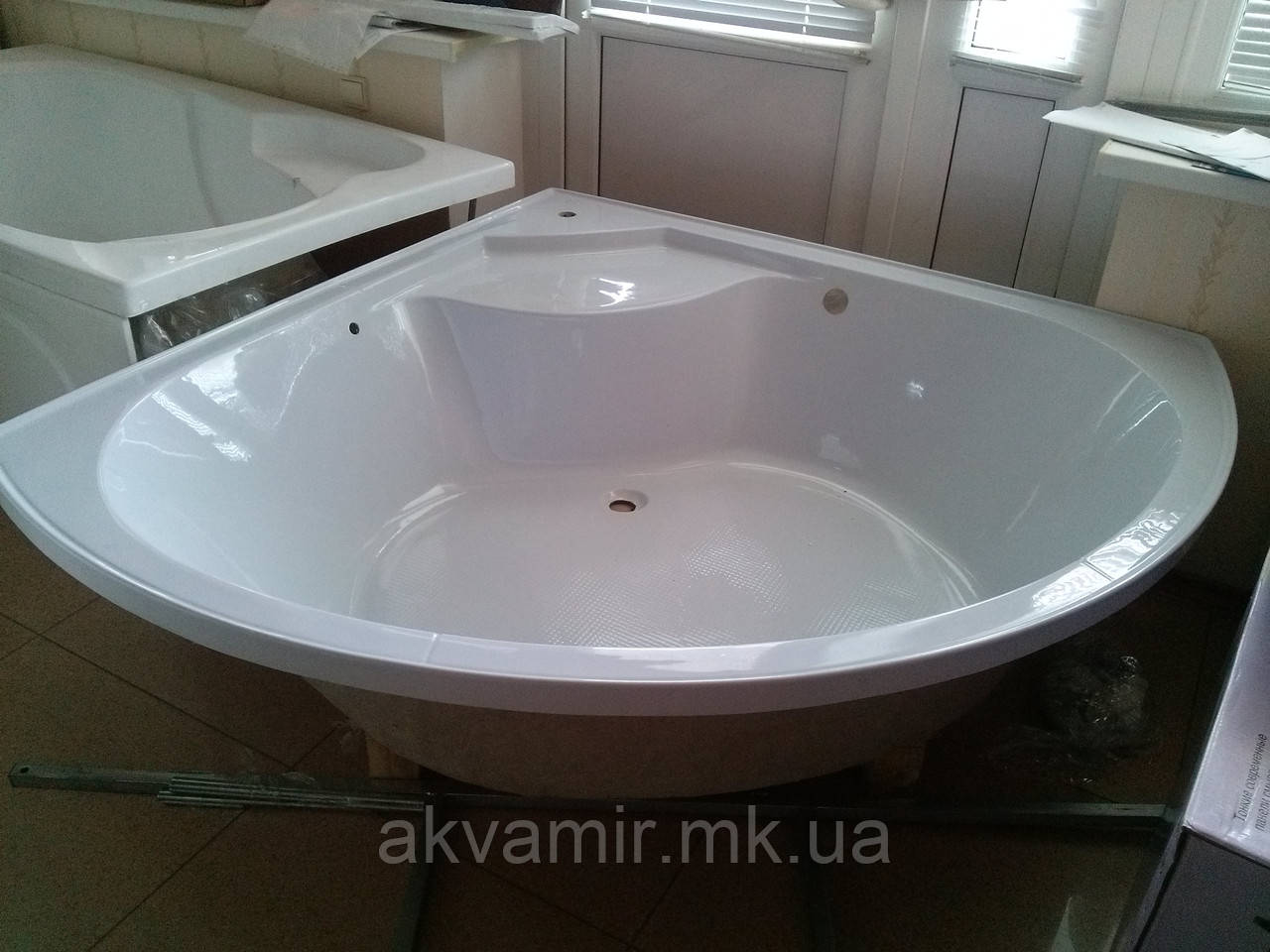 Душовий піддон Keramac 150х150 з екраном, фото 1