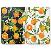 Чохол книжка, обкладинка для Samsung Galaxy Tab S (Апельсинове дерево) S2/S3/S4/S5e/6S/S6Lite