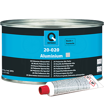 Шпаклівка з алюмінієм Q-Refinish 20-020 Aluminium, 1,8 кг