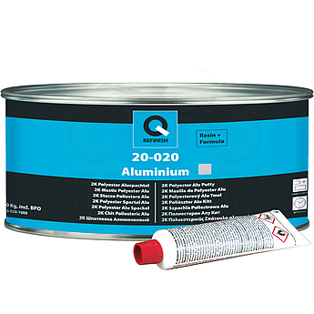 Шпаклівка з алюмінієм Q-Refinish 20-020 Aluminium, 1 кг