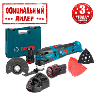 Аккумуляторный многофункциональный инструмент Bosch GOP 12V-28 (12В, 2Ач) Топ 3776563