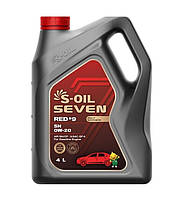 Моторне мастило S-Oil Seven 0w20 Red #9 SN/GF-5 4л