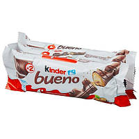 Шоколадний батончик Kinder Bueno w multipaku (3х43г) 129 г Німеччина