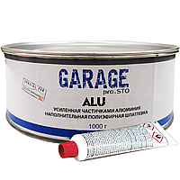 Шпатлевка с алюминием GARAGE ALU, 1 кг