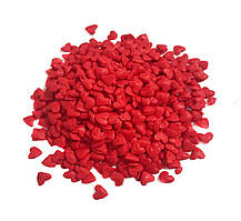 Посипка кондитерська Сердечка червоні 50 г