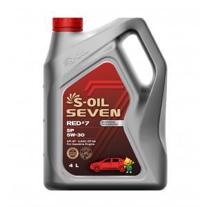 Моторне мастило S-Oil Seven 5w30 Red #7 SP 4 л