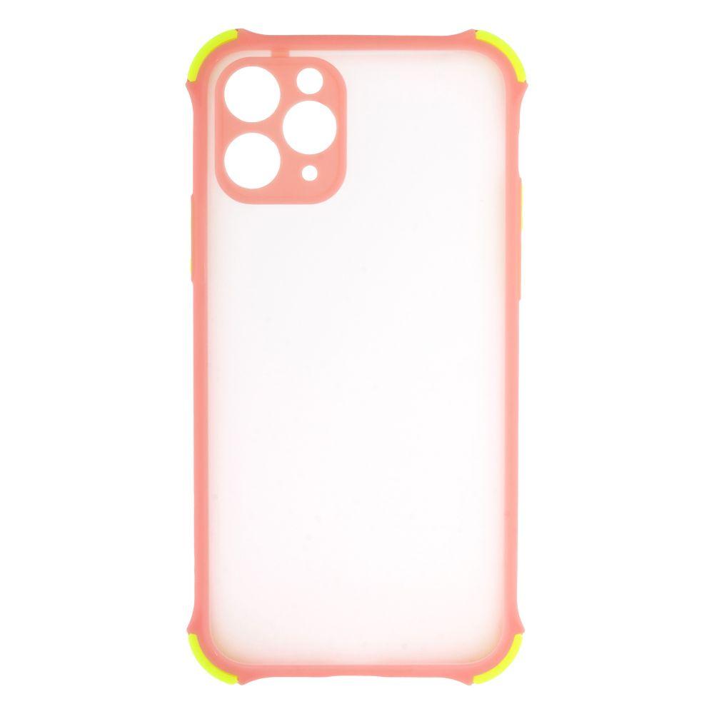 Силіконовий чохол TOTU Armor with Frame для iPhone 11 Pro Pink