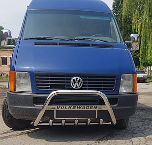 Кенгурятник WT004 (нерж) Volkswagen LT 1995-