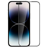 Защитное стекло Tempered 5D iPhone 14 Pro Black